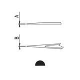 Dumont tweezers style SS140 (EMS)