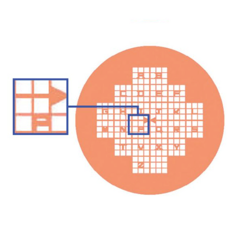 Gilder finder grids, style F2 (EMS)