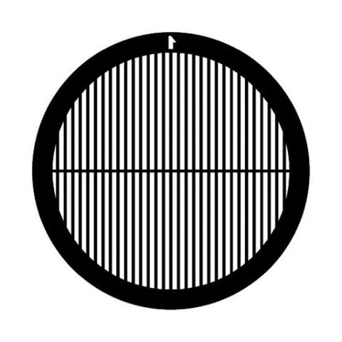 Gilder grids, parallel lines with divider (EMS)