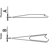 Dumont ergonomic tweezers style 5 ESD (EMS)