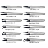 Dumont tweezers style WA1, replaceable ESD tips (EMS)