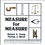 Measure for measure book