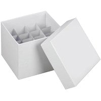 Cryogenic vial boxes with lid, 15 and 50ml