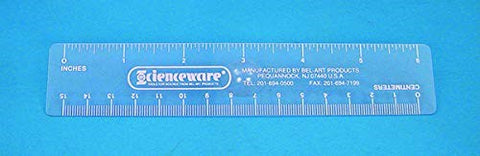 Transparent ruler, 15cm