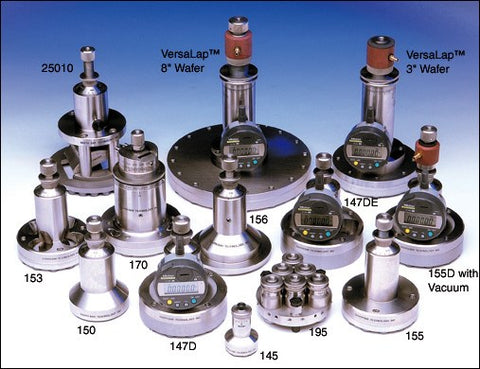 Vacuum mounting blocks for lapping and polishing fixtures