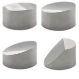 Angled mounting blocks for Model 145/150, stainless steel