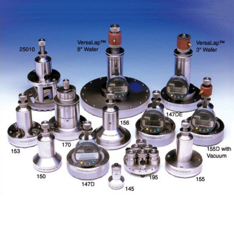 Vertical mounting blocks for lapping and polishing fixtures, Model 155D