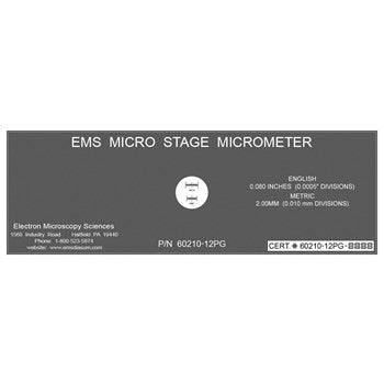 Stage micrometers, SM-12
