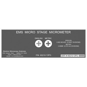 Stage micrometers, SM-13