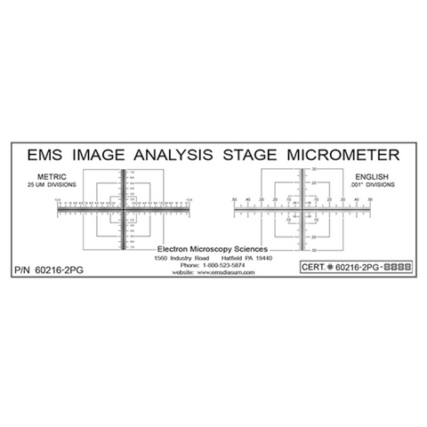 EMS stage micrometers, IAM-2