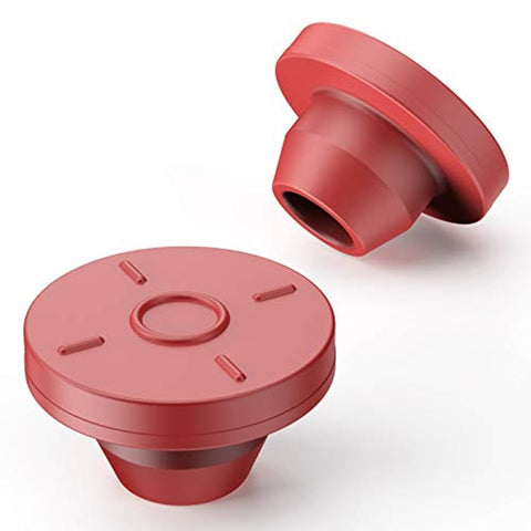 Red stoppers for Vacule vials