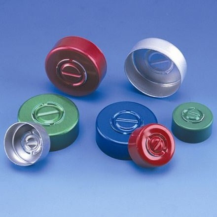 Aluminium unlined lyophilisation seals