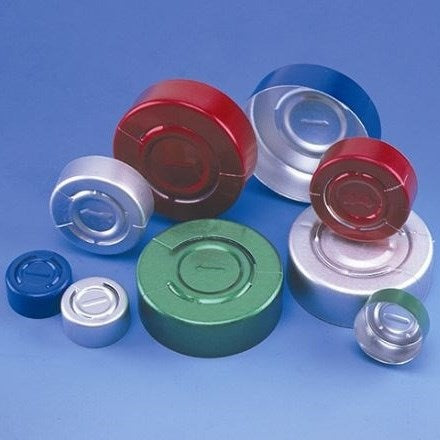 Complete tear-off lyophilisation seals
