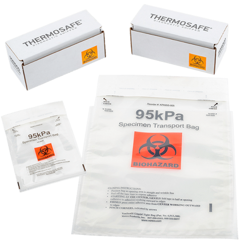 ThermoSafe diagnostic shippers, no tubes