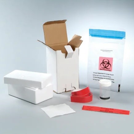 ThermoSafe drug test kit mailer