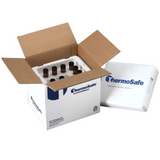 Temperature sensitive vial shippers