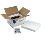 Temperature sensitive vial shippers