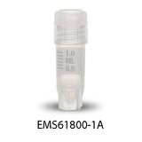 CryoVials T309, lip-seal design and external thread