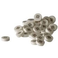Data matrix bar code 2D vial insert