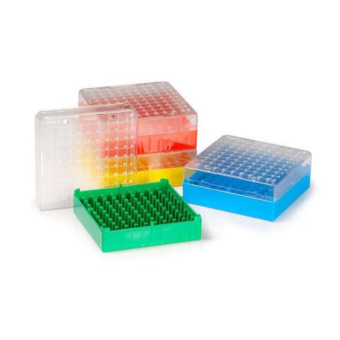 CRYOSTORE tube storage boxes, 100-place, PC