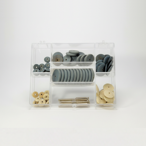 Pumice wheel assortment for Pro-Craft flex machine
