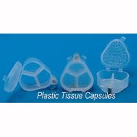 Plastic embedding capsule