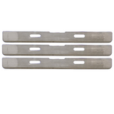 Low profile microtome feather blades