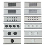 Cardboard cavity microscope slides with coverglass and holder