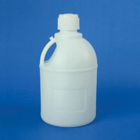 Screw cap carboy with handle, PE