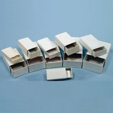 Pasteboard sliding boxes
