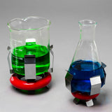 Weighted beaker and flask holders