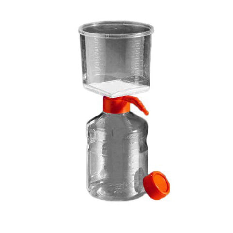 Disposable vacuum filters, 500ml bottle-top unit