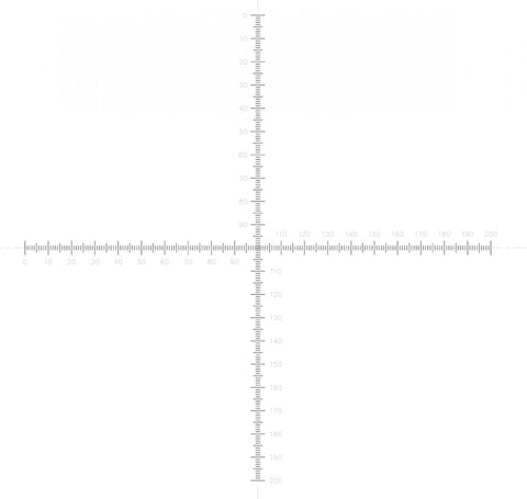 NE72 eyepiece reticles, crossed scale (EMS)