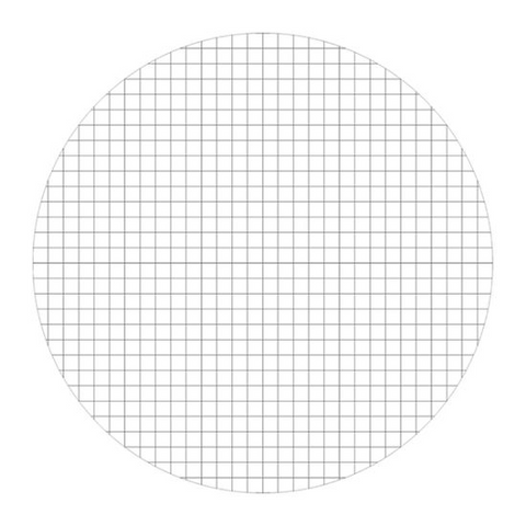 NE11 eyepiece reticles, square grid (EMS)
