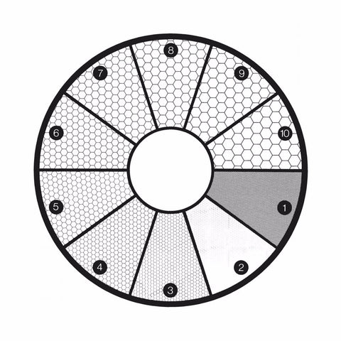 G45 eyepiece reticles, metallurgical (EMS)