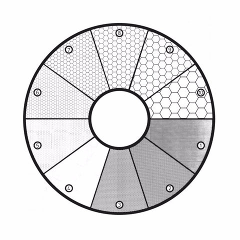 G46 eyepiece reticles, metallurgical (EMS)