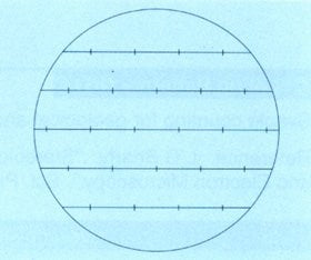 G49 Zeiss eyepiece reticles, Henning Reseau pattern