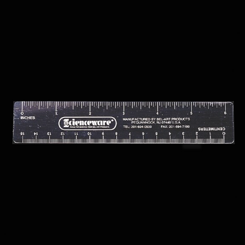 Fluoroscopy Ruler Fluorescent ruler
