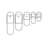 Large gelatine embedding capsules