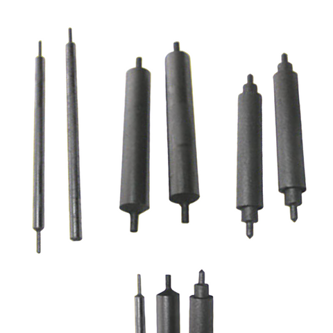 Carbon rods, presharpened