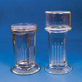 Glass staining jars with lid, 10 slides