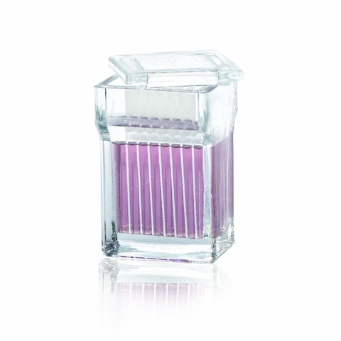 Wheaton glass staining jar, 8-16 slides
