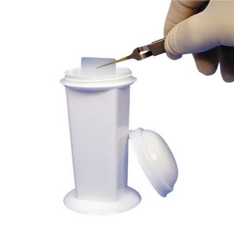 Coplin jar, 10 slides, HDPE