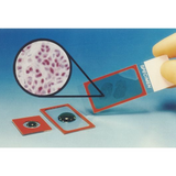 CoverWell incubation chamber slide adhesives