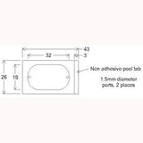 HybriWell slide adhesive sealing chambers