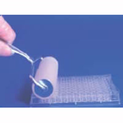 Microplate soft rubber brayer sealing film