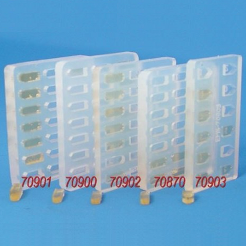 Flat embedding moulds, silicone