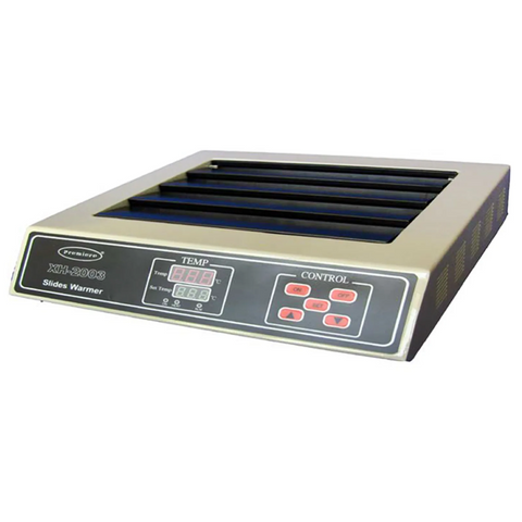Premiere benchtop step-up slide warmer