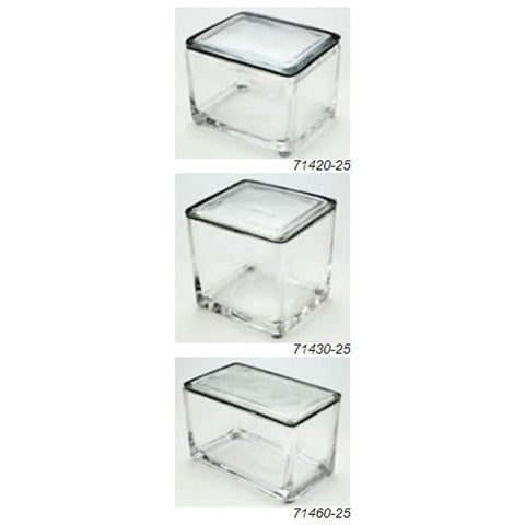 Glass slide staining dish sets