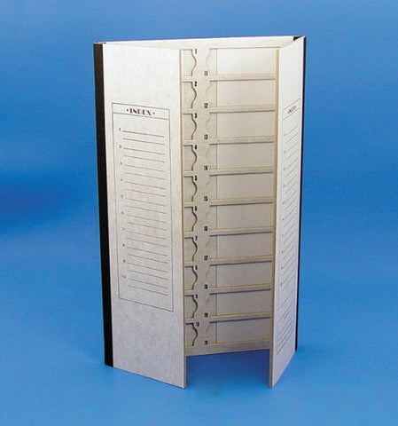 Pop-up slide cardboard folders